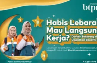 Dapatkan Gaji Tetap, Insentif, dan Kesempatan Umroh! Daftar Community Officer BTPN Syariah Sekarang