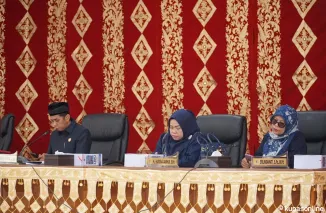 DPRD Gelar Rapat Parpurna Penyampaian Nota Pengantar LKPJ Walikota Tahun 2024