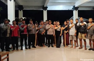 Gelar Sambang Kamtibmas di Banjar Tegal Sari: Kapolsek Dentim Dorong Peran Aktif STT dalam Jaga Kamtibmas