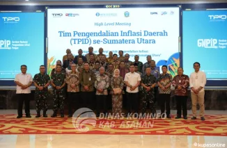 Ikut HLM dan Capacity Building TPID se Sumatera Utara, Bupati Asahan Siap Laksanakan KAD