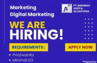 Job Alert! PT. Amanah Surya Sejahtera Cari Marketing & Digital Marketing Berbakat