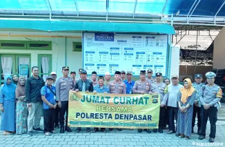 Jumat Curhat di Denpasar Selatan, Warga Sampaikan Keluhan Soal Keamanan