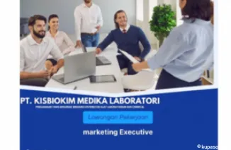 Kesempatan Emas! Bergabung Sebagai Marketing Executive di PT. Kisbiokim Medika Laboratori