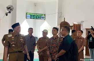 Masjid Terapung Samudra Ilaihi Segera Diperbaiki, Bupati Pessel Hendrajoni Targetkan Tuntas Sebelum Lebaran