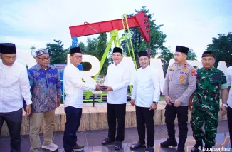 Memperkuat Sinergi: Bupati Muba dan Pertamina EP Ramba Field dalam Safari Ramadhan 1446 H