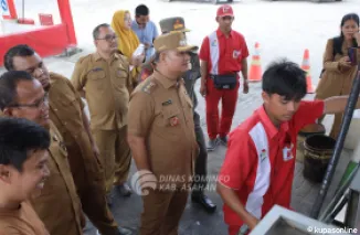 Pastikan Tidak ada Kecurangan Takaran, Wakil Bupati Asahan Sidak SPBU Simpang Tanjung Alam