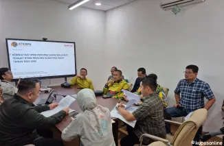 Pimpinan DPRD Sumbar dan Pansus RTRW Konsultasi ke Kementerian ATR/BPN