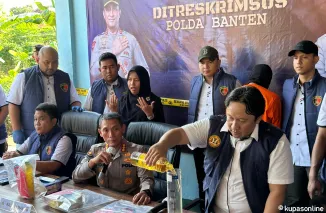 Polda Banten Tangkap Pelaku Manipulasi Takaran Minyak