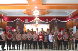 Polres Murung Raya Gelar Apel Pasukan Ops Ketupat 2025 untuk Pengamanan Mudik Lebaran