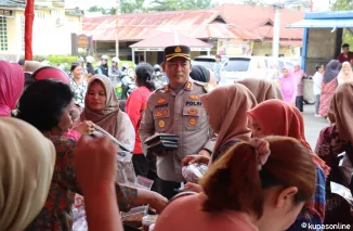 Polres Pasaman Barat Gelar Bazar Ramadan Murah Untuk Bantu Masyarakat