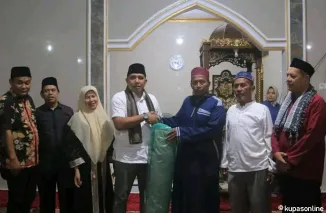 Safari Ramadhan Hari Kedua, Wabup Dharmasraya Gelar Buka Puasa dan Tarawih di Kurnia Selatan