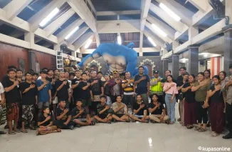 Sambang Kamtibmas Di Banjar Lebah, Kapolsek Dentim: Rayakan Nyepi dengan Aman, Jaga Nilai Budaya dan Tradisi