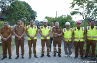 Tinjau Pelaksanaan Pemeliharaan Jalan, Wabup Asahan Minta Media Ikut Lakukan Pengawasan Lewat Pemberitaan