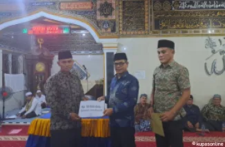 Wakil Bupati Pesisir Selatan Hadiri Safari Ramadhan Perdana di Mesjid Jami' Darussalam