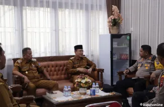 Wako dan Wawako Payakumbuh Bangun Jembatan Hati dengan Kapolres di Mako Polres Payakumbuh Senin 10 Maret 2025.