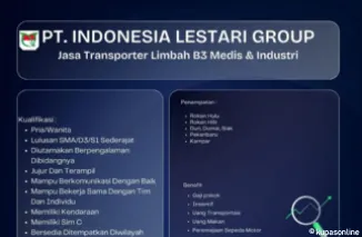 We Are Hiring! PT. Indonesia Lestari Group Buka Lowongan Medrep, Cek Syaratnya!