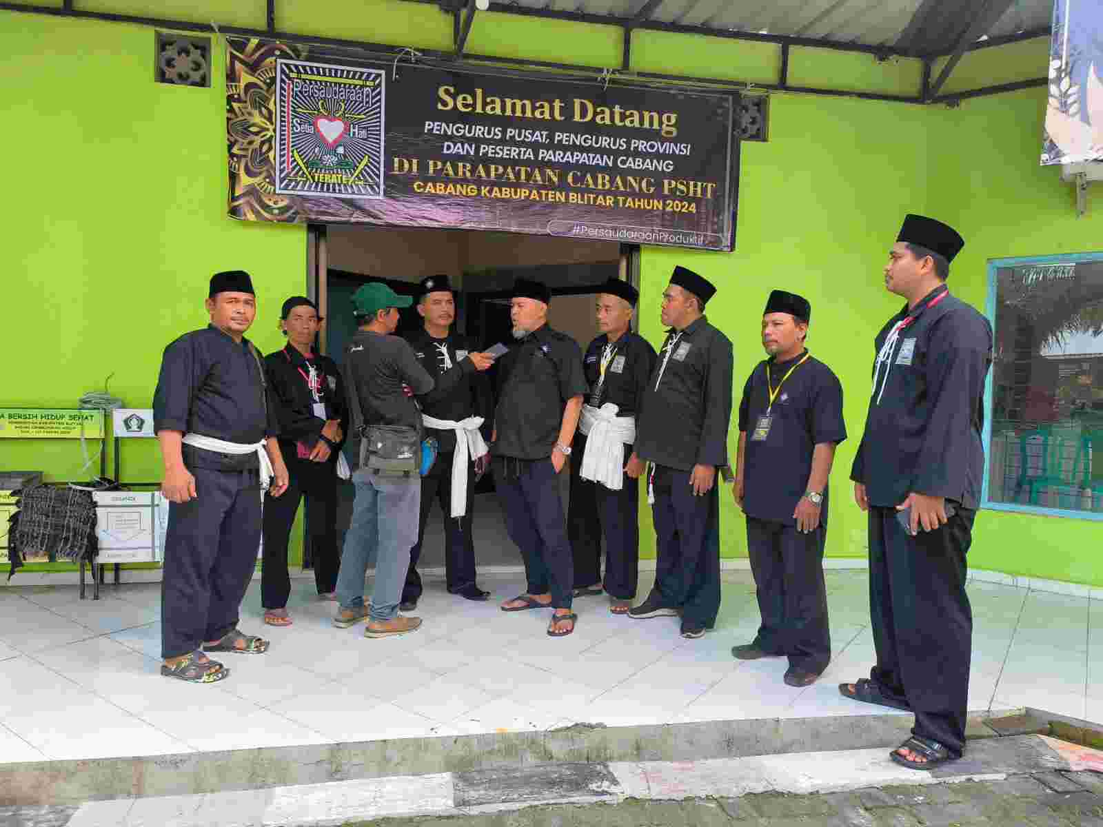 Foto Berjalan Tertib dan Aman, PSHT Sukses Gelar Parapatan Cabang Kabupaten Blitar