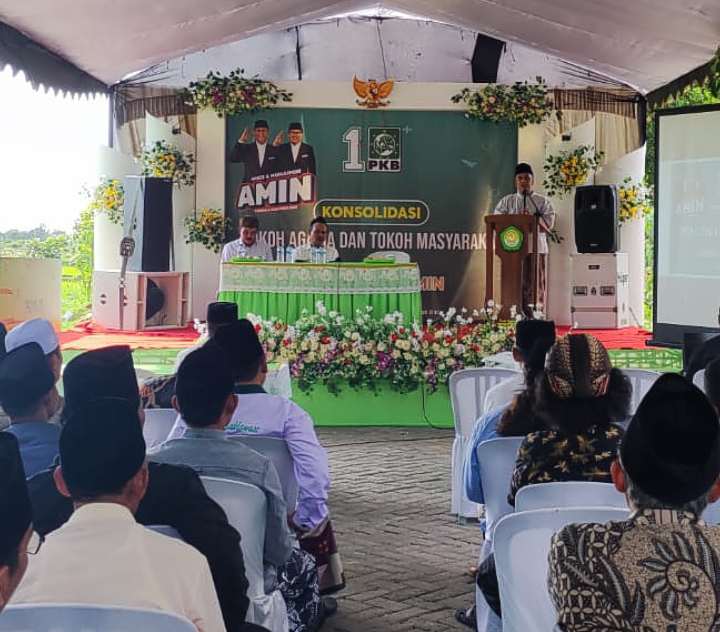 Foto Dukung Kemenangan Paslon Amin, Anggota DPRD Jatim Ahmad Tamim Fasilitasi Konsolidasi Kader dan Relawan