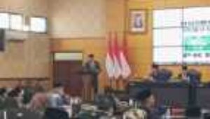 Foto Sidang Paripurna Penyampaian Pendapat Akhir Fraksi Terhadap LKPJ Wali Kota 2023, Dilaksanakan oleh DPRD Kota Blitar