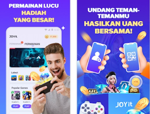 JOYit: Aplikasi Penghasil Uang dan Pulsa untuk Pecinta Game yang Menggiurkan!(Foto: Dok istimewa)