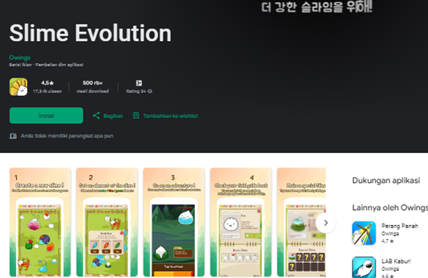 Bermain Game Slime Evolution, Bisa Hasilkan Uang Ratusan Ribu Setiap Harinya, Cair Hanya Dalam Waktu 5 Detik!