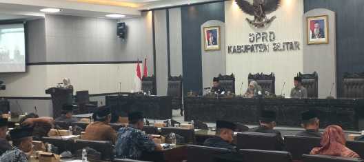 Foto DPRD Kab Blitar Langsung Bahas Dua Agenda Penting Dalam Rapat Paripurna Selepas Idul Fitri 1445 H