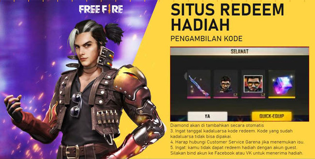 Ada Gold dan Diamond Gratis, Klaim Kode Reedem FF Free Fire 25 April, Buruan Masih Aktif 1 Menit Lalu Genk!