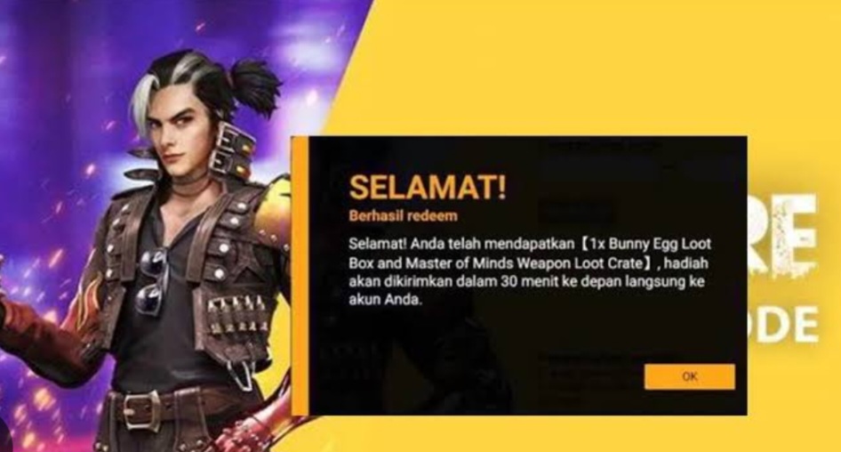 Foto Nah! Kode Reedem Free Fire (FF)  Hari Ini, Menyala Abangku!