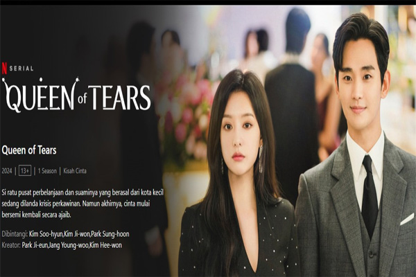 Link Nonton Gratis dan Sinopsis Queen of Tears Episode 9-10 di Netflix dan Bilibili