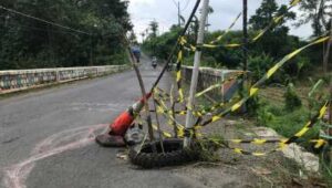 Foto Jika Tidak Segera Diperbaiki Jembatan Sungai Bandung, Kades Karangsono : Khawatir Timbulkan Kecelakaan