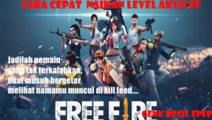 Genk Bocil Epep! Ini Cara Mudah Naikan Level Akun Free Fire (FF), No Debat!!!