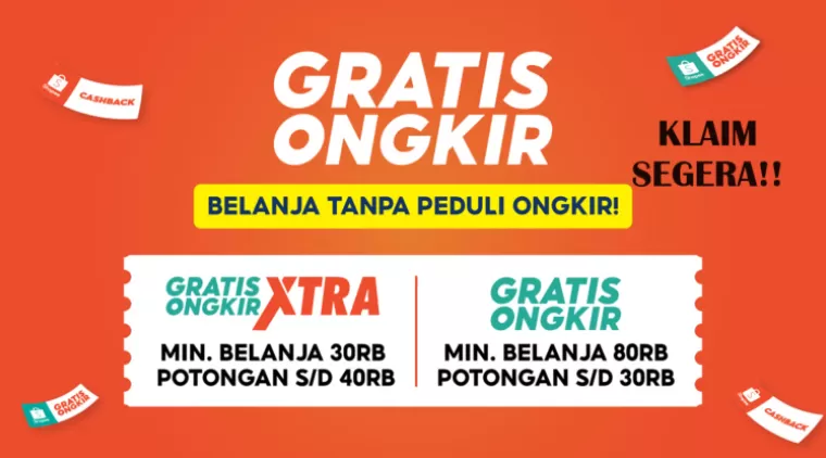 Akhir Bulan Tapi Ingin Belanja? Pakai Kode Voucher Shopee Ini Dapatkan Gratis Ongkir dan Diskon 60%