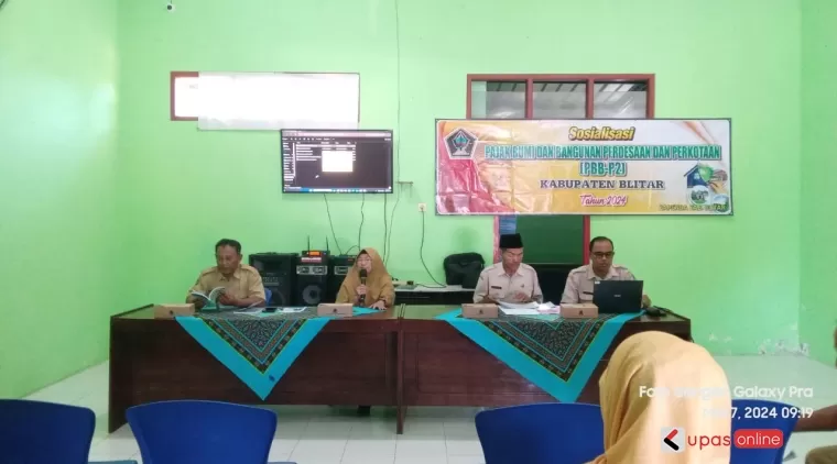 Sosialisasi PBB P2 di Kec Gandusari oleh Bapenda Kab Blitar