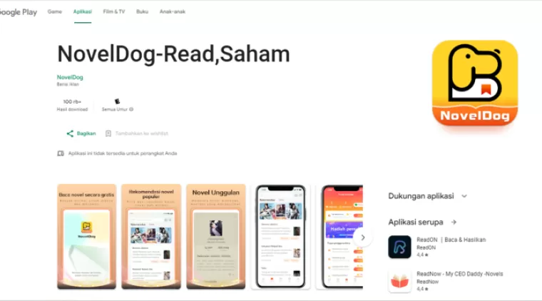 Cara Mudah dan Cepat untuk Menghasilkan Uang dari Internet? Aplikasi Noveldog-read.saham Hasilkan Ratusan Ribu Setiap Harinya!