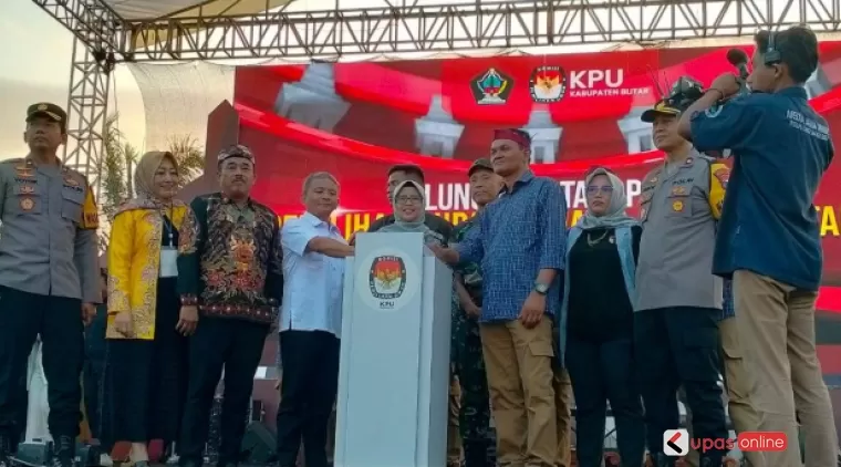 KPU Kab luncurkan tahapan pilbup dan launching maskot SiJatril