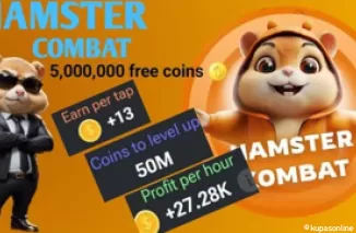 Hamster Kombat Game Penghasil Uang Viral, Harga Tukar Koin ke Rupiah dan Cara Downloadnya