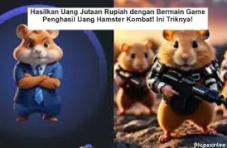 Hasilkan Uang Jutaan Rupiah dengan Bermain Game Penghasil Uang Hamster Kombat! Ini Triknya!