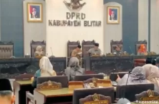 DPRD Kab Blitar gelar Rapat Paripurna Ranperda RPJMD 2025-2045.