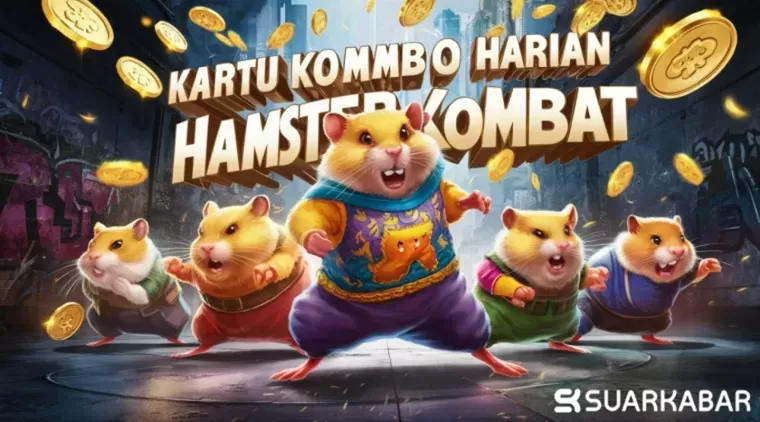 3 Kartu Combo Hamster Kombat 6 Juli 2024, Saatnya Panen Jutaan Koin Gratis, Klaim Sekarang! (Foto: SuarKabar.com)