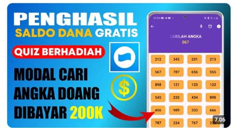 Cara Menghasilkan Saldo DANA Rp200 Ribu dengan Aplikasi Penghasil Uang ISUL Quiz Hoki, Berikut Panduan Lengkap!