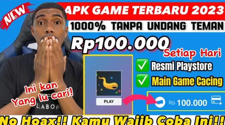 Game Game Cacing Penghasil Uang! Begini Cara Cepat Menghasilkan Cuannya! Terbukti Membayar!