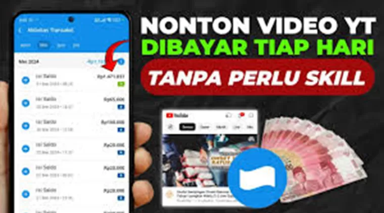 TERBUKTI MEMBAYAR! Hanya Nonton Vidio Yooutube 5 Menit Bisa Hasilkan Cuan Ratusan Ribu Setiap Harinya dengan Website Penghasil Uang Ini!  (Foto: Agung Dermawan)