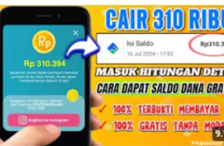 Cair Rp310 Ribu di Aplikasi Penghasil Uang Ini! Cuman Butuh Waktu 5 Menit! (Foto: Yt Herz Id)