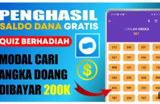 Cara Menghasilkan Saldo DANA Rp200 Ribu dengan Aplikasi Penghasil Uang ISUL Quiz Hoki, Berikut Panduan Lengkap!