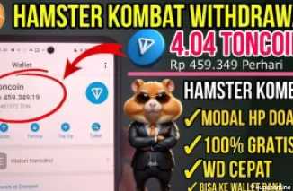 Cara Mudah Menghasilkan Uang dari Game Hamster Kombat yang Viral di Telegram, Rekening kamu Penuh dengan Cepat! (Foto: Pikiran Rakyat)