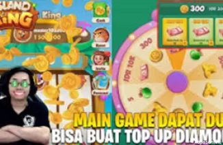 Game Menghasilkan Uang Island King! Hasilkan Saldo DANA Ratusan Ribu Setiap Hari! Ini Caranya (Foto: YT VY Gaming)