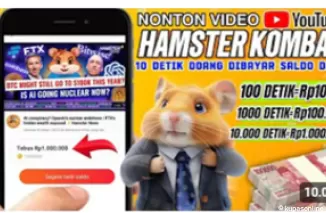 Hanya Nonton Youtube 10 Detik Bisa Dapatkan Cuan Hingga Jutaan di Aplikasi Penghasil Uang WeTube! (Foto: YT Herz Id)