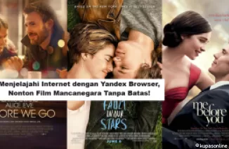 Menjelajahi Internet dengan Yandex Browser, Nonton Film Mancanegara Tanpa Batas! Doran Gadget