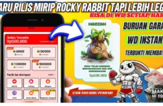 Mirip Rocky Rabbut Tapi Bisa Langsung WD! Dapatkan Rp500 Ribu Perhari di Game Penghasil Uang Fruit Garden! (Foto: Yt Herz Id)