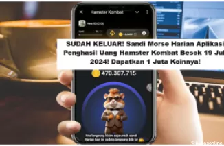 SUDAH KELUAR! Sandi Morse Harian Aplikasi Penghasil Uang Hamster Kombat Besok 19 Juli 2024! Dapatkan 1 Juta Koinnya! (Foto: Yt Herz Id)